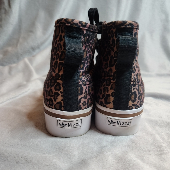 Adidas nizza high top platform sneakers - Picture 4 of 9